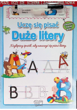 Uczę sie pisać. Duże litery