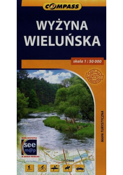 Wyżyna Wieluńska mapa turystyczna 1:50 000