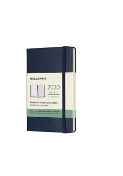 Kalendarz 2020 tygodniowy 12MP tw. Sepphire blue