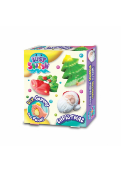Zestaw kreatywny Strigo Just Squish stwórz swoje żelowe figurki Christmas