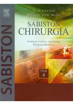 Chirurgia: Sabiston t.4