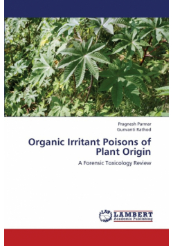 Organic Irritant Poisons of Plant Origin