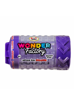 Wonder Factory Never Dry Dough Singles - Purple