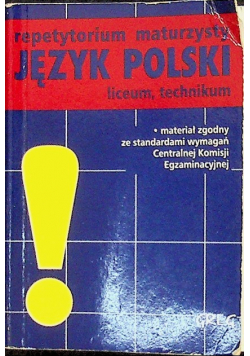 Repetytorium Maturzysty Język Polski Pigułka