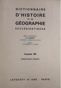 Dictionnaire D Histoire et de geographie ecclesiastiques 105