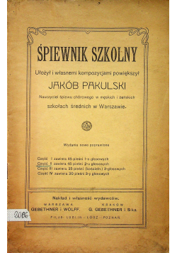Śpiewnik szkolny