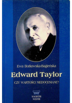 Edward Taylor czy wartości niedoceniane