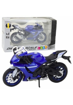 Motocykl metalowy ze światłem i dźwiękiem 1:12