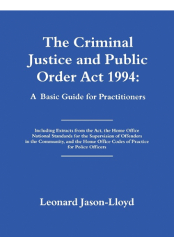 The Criminal Justice and Public Order Act 1994