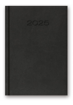 Kalendarz 2025 B6 dzienny vivella grafit