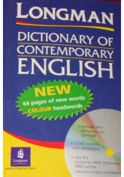 Longaman Dictionary of contemporary english