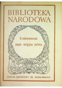 Średniowieczna pieśń religijna polska