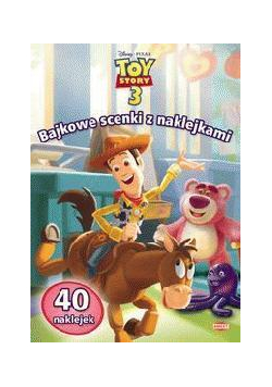 Bajkowe scenki z naklejkami - Toy Story 3