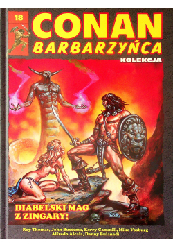 Conan Barbarzyńca diabelski mag z Zingary numer 18