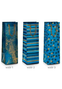 Torba prezentowa Grand Deep Blue 36x12x10cm MIX
