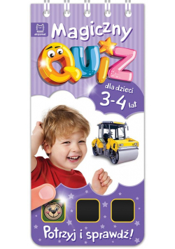 Magiczny quiz dla dzieci 3-4 lata. Fioletowy