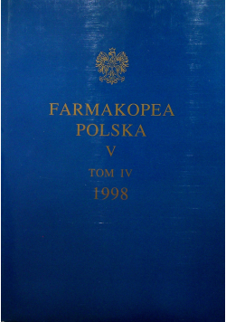 Farmakopea Polska V Tom IV