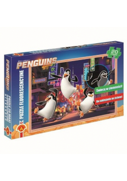 Puzzle fluorescencyjne maxi Pingwiny z Madagaskaru 20