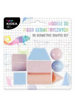 Modele 3D figur geometrycznych Kidea