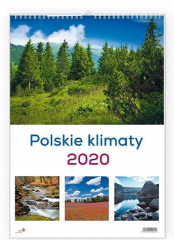 Kalendarz 2020 Ścienny - Polskie klimaty
