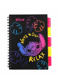 Kołobrulion B5 Disney Black Stitch wzór 1