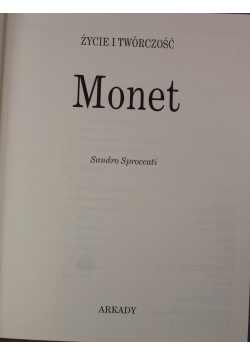 Monet Życie i twórczość
