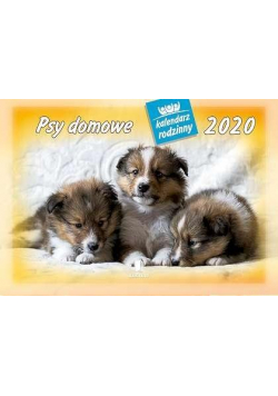 Kalendarz 2020 Rodzinny Psy domowe WL8
