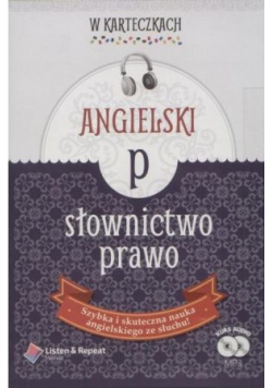 Angielski słownictwo prawo 2 x Audiobook