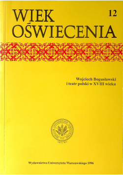Wiek oświecenia tom 12