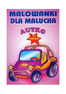 Malowanki dla malucha - Autko PASJA
