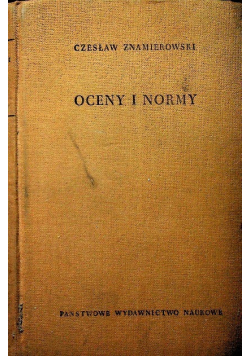 Oceny i normy