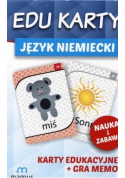 Edu Karty Język Niemiecki + Gra Memo
