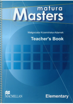M. - Matura Masters Elementary Teacher's Book