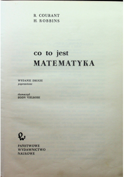Co to jest matematyka