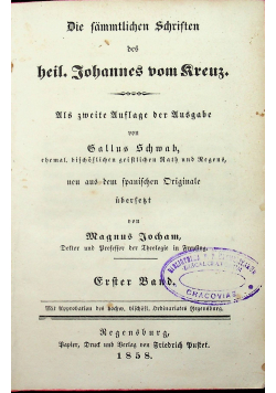 Die sämmtlichen Schriften 1858 r