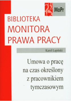 Umowa o pracę na czas określony z pracownikiem tymczasowym