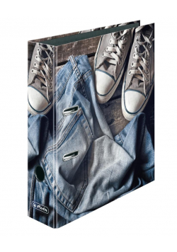 Segregator A4 8cm Jeans Shoes max. file