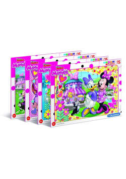 Puzzle ramkowe 15 Super kolor Minnie happy helpers