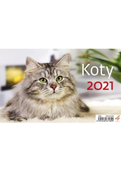 Kalendarz 2021 biurkowy Koty HELMA