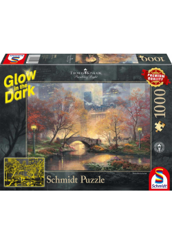 Puzzle PQ 1000 Jesień w Central Parku Świecące G3