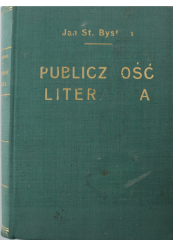 Publiczność literacka 1938r
