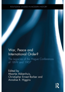 War, Peace and International Order?