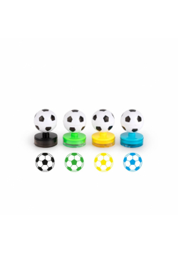 Stempel piłka nożna 2w1 1szt. mix