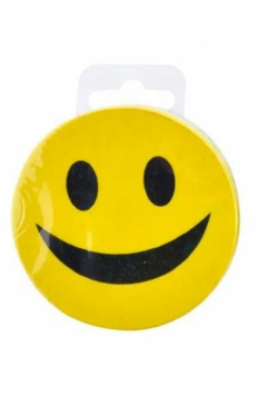 Gąbka magnetyczna do tablic żółta Emoji