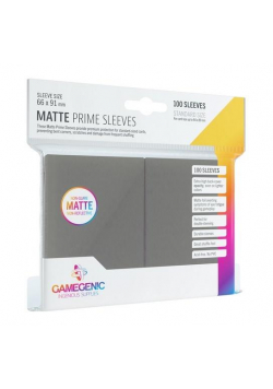 Gamegenic: Matte Prime CCG Sleeves 66x91mm Grey