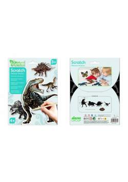 Naklejki do wydrapywania Dinozaury