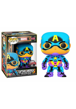 Figurka Marvel Black Light  Captain America Funko POP