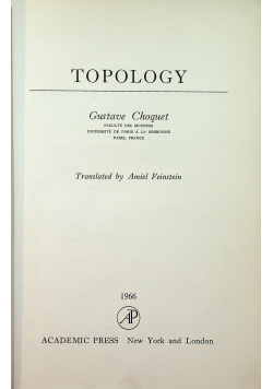 Topology