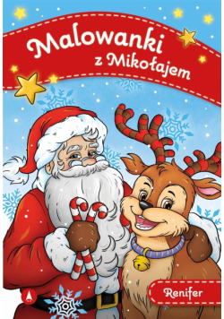 Malowanki z Mikołajem. Renifer