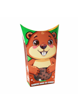 Klocki konstrukcyjne mini Pocket Pets Bóbr 25 elementy